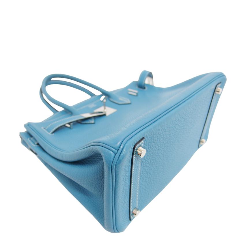 ＨＥＲＭＥＳ エルメス ハンドバッグ 2004年頃製造 シルバー金具/バーキン３０／トリヨンクレマンス／ブルージーン//□H刻*/ABランク/04