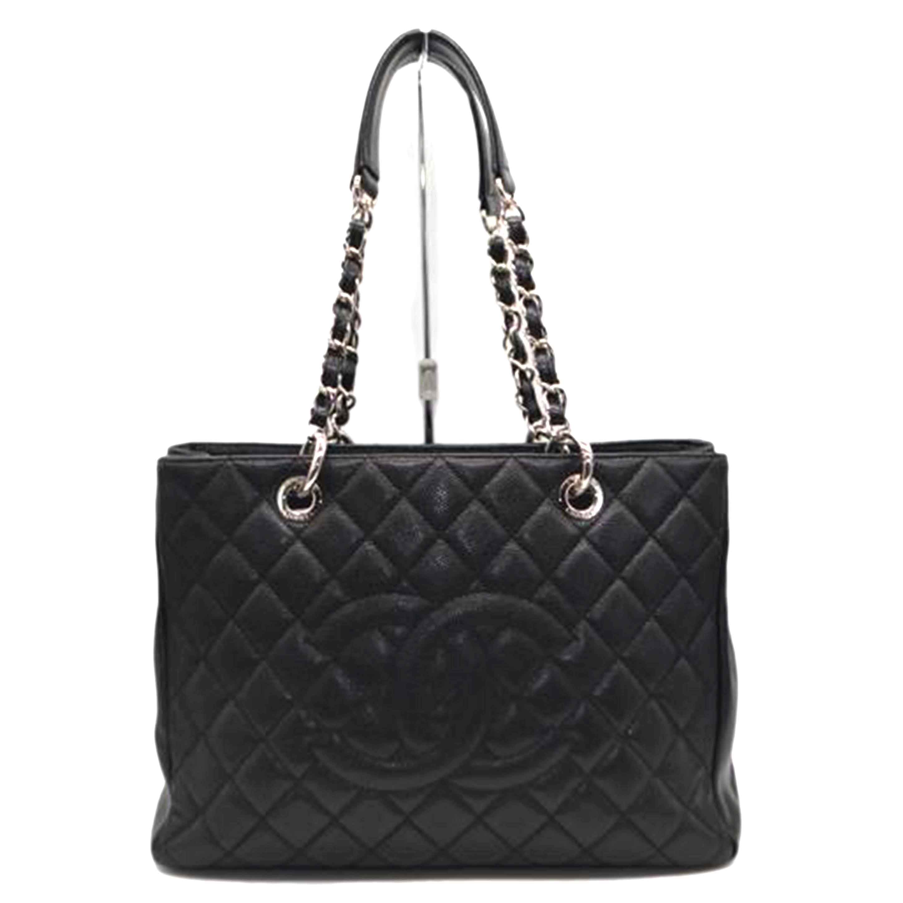 ＣＨＡＮＥＬ　 シャネル/マトラッセキャビアスキンＧＳＴチェーンレザートート/A50995//13590825/Aランク/89