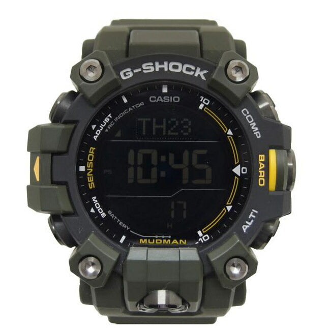 ＣＡＳＩＯ カシオ ジーショック トリプルセンサー デジタルウォッチ/Ｇ－ＳＨＯＣＫ／ＭＳＴＥＲ　ＯＦ　Ｇ／マッドマン／電波ソーラー/GW-9500-3JF//202*****/Aランク/04