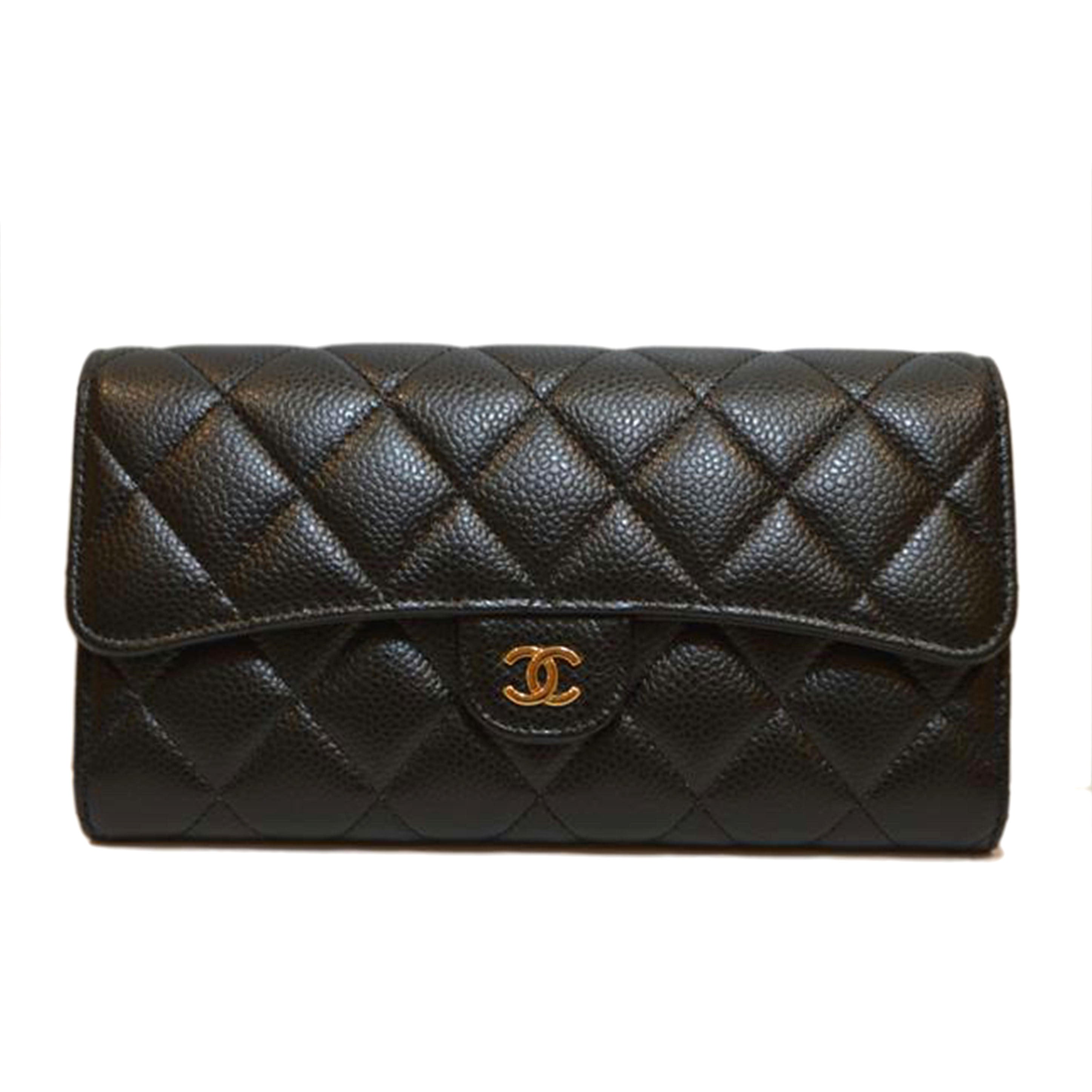 ＣＨＡＮＥＬ　 シャネル/マトラッセキャブアスキンココマーク長財布/A80758//22636115/SAランク/89