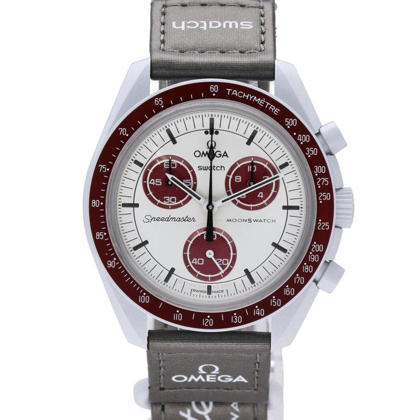 ＯＭＥＧＡ×ｓｗａｔｃｈ オメガ×スウォッチ/ムーンスウォッチ／ＭＩＳＳＩＯＮ　ＴＯ　ＰＬＵＴＯ／クオーツ/SO33M101//ABランク/94