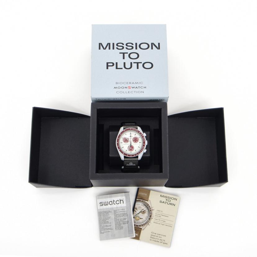 ＯＭＥＧＡ×ｓｗａｔｃｈ オメガ×スウォッチ/ムーンスウォッチ／ＭＩＳＳＩＯＮ　ＴＯ　ＰＬＵＴＯ／クオーツ/SO33M101//ABランク/94