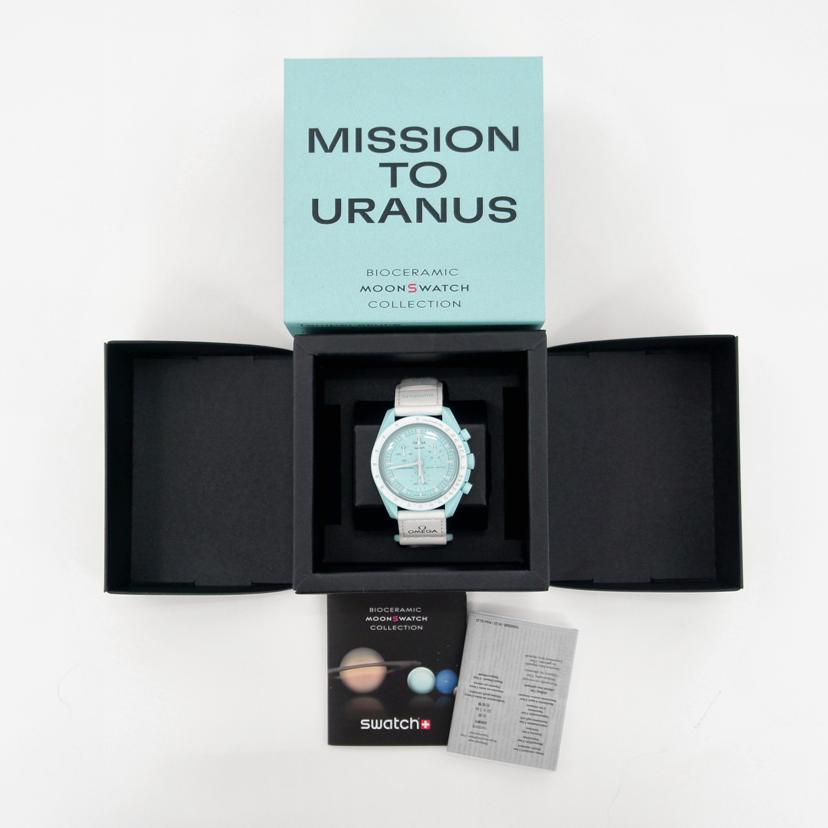 ＯＭＥＧＡ×ｓｗａｔｃｈ オメガ×スウォッチ/ムーンスウォッチ／ＭＩＳＳＩＯＮ　ＴＯ　ＵＲＡＮＵＳ／クオーツ/SO33L100//Aランク/94
