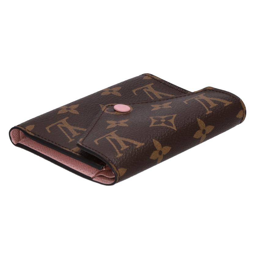 ＬＯＵＩＳ　ＶＵＩＴＴＯＮ ルイヴィトン/ポルトフォイユ・ヴィクトリーヌ／モノグラム／ローズバレリーヌ/M62360//MI2***/ABランク/75