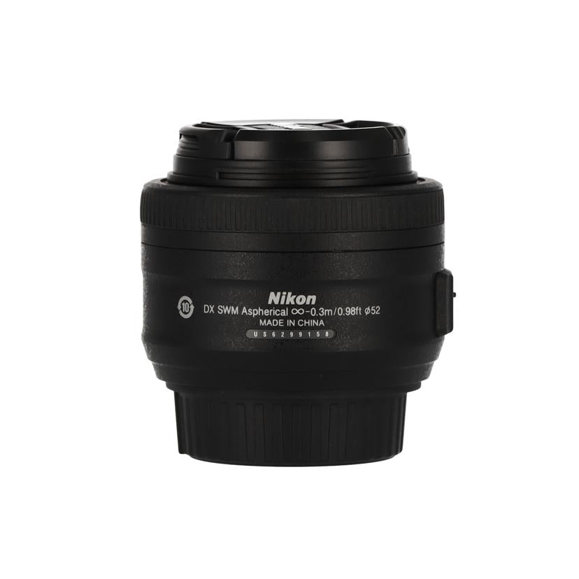 Nikon ニコン/交換レンズ/AF-S 35mm f/1.8G/AF-S 35mm f/1.8G//US6299158/Aランク/75