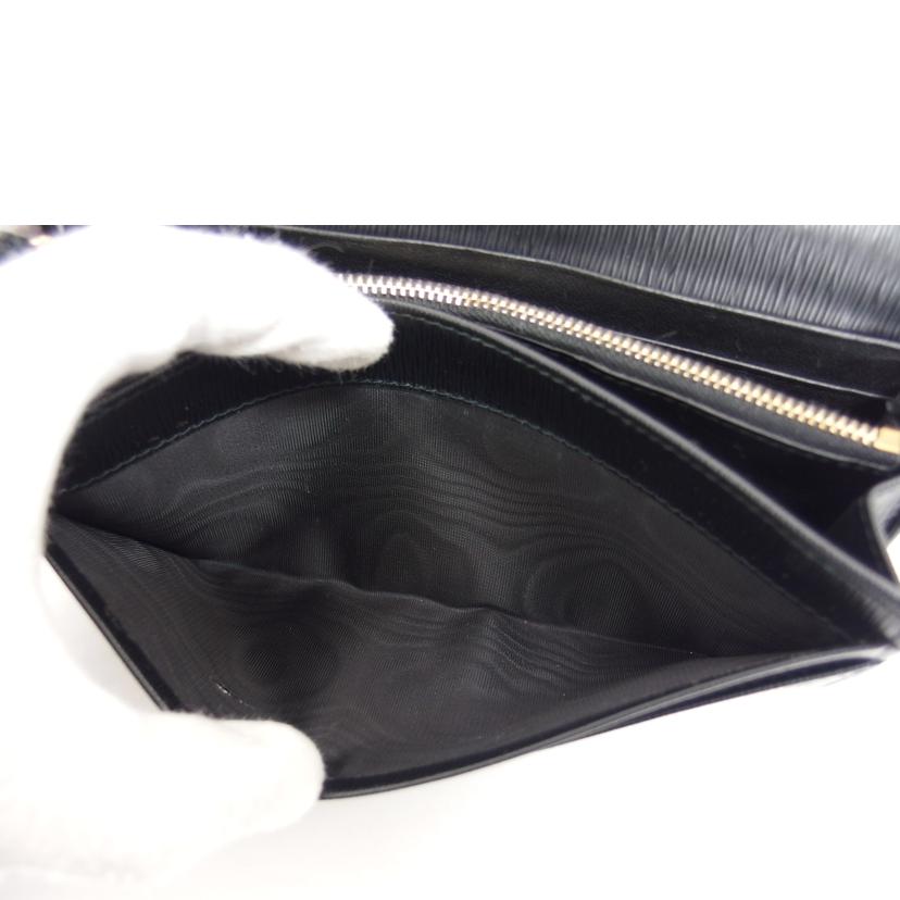 ＰＲＡＤＡ プラダ/Ｗホック／二つ折り長財布／ブラック/1M1132//234/ABランク/04