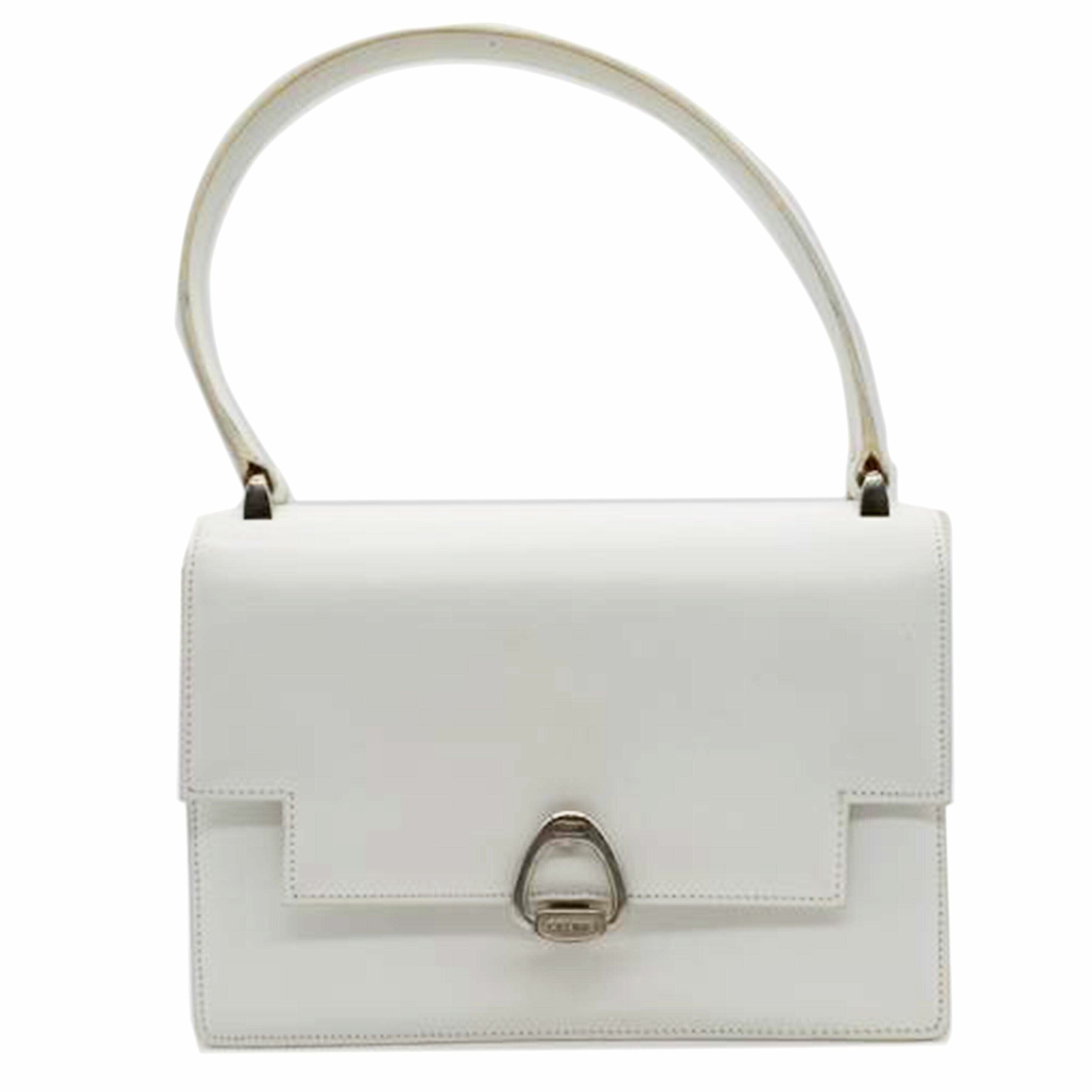 ＣＥＬＩＮＥ　 セリーヌ/ヴィンテージホワイトレザーハンド//JT0*/ABランク/89