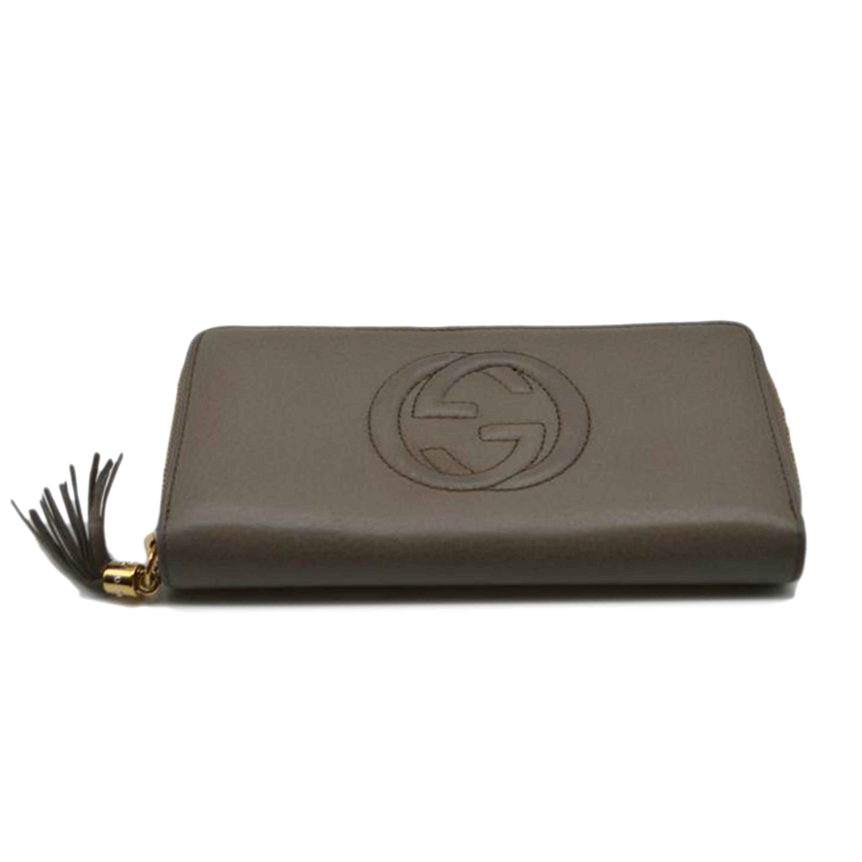 ＧＵＣＣＩ/ソーホーインターロッキングＧラウントファスナー長財布/308004//47844/ABランク/89