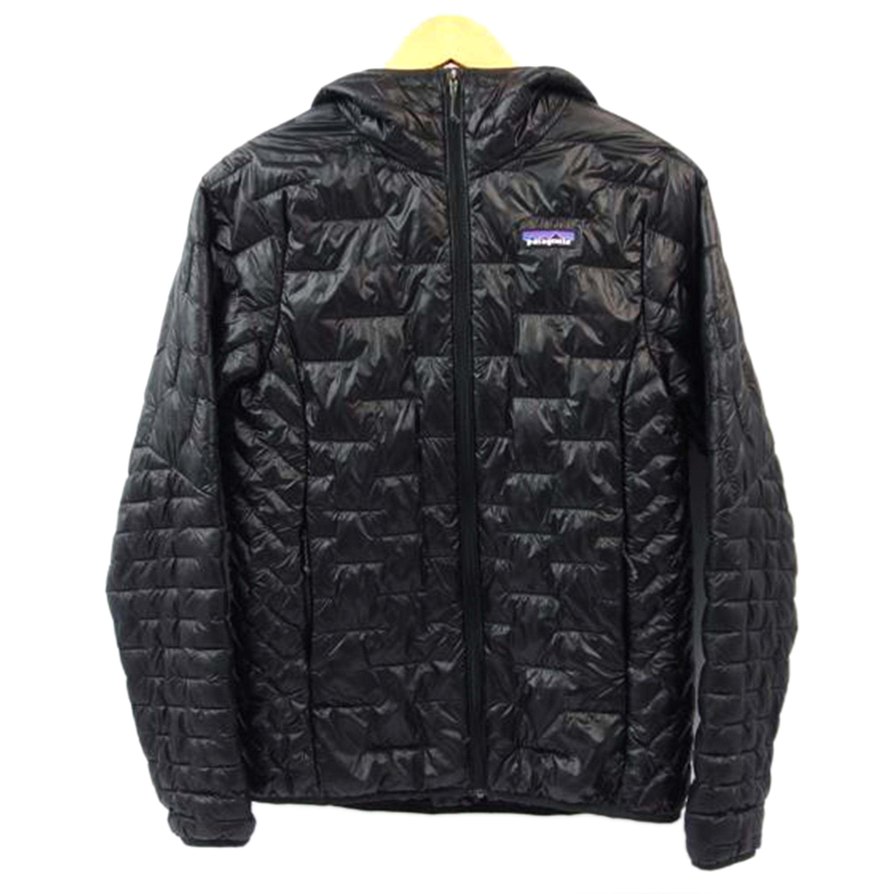ｐａｔａｇｏｎｉａ/Ｐａｔａｇｏｎｉａ　　マイクロパフフーディー　　ブラック　サイズＳ　/STY84040//ABランク/83
