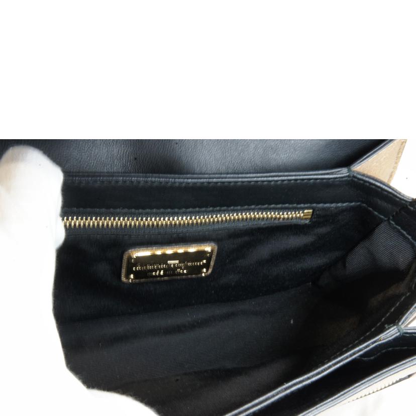 Ｆｅｒｒａｇａｍｏ フェラガモ/ゴールドカラーレザー２ＷＡＹ//ABランク/92