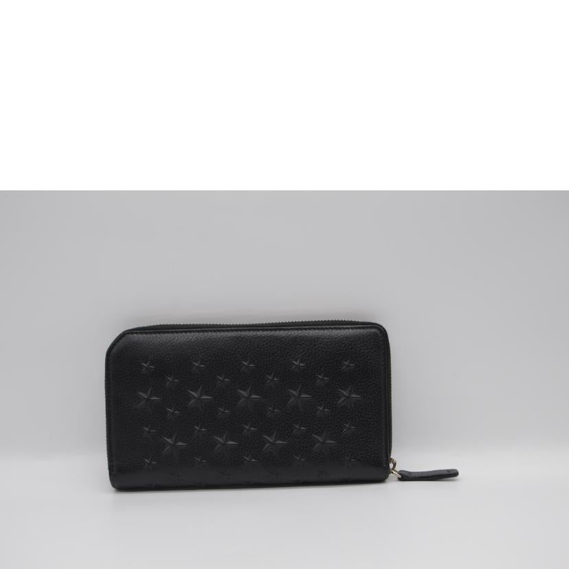 ＪＩＭＭＹ　ＣＨＯＯ　 ジミーチュウ/エンボススターレザーラウンドファスナー長財布//Bランク/89