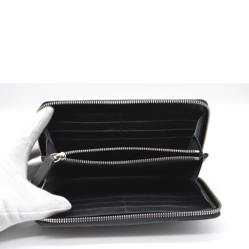 ＪＩＭＭＹ　ＣＨＯＯ　 ジミーチュウ/エンボススターレザーラウンドファスナー長財布//Bランク/89