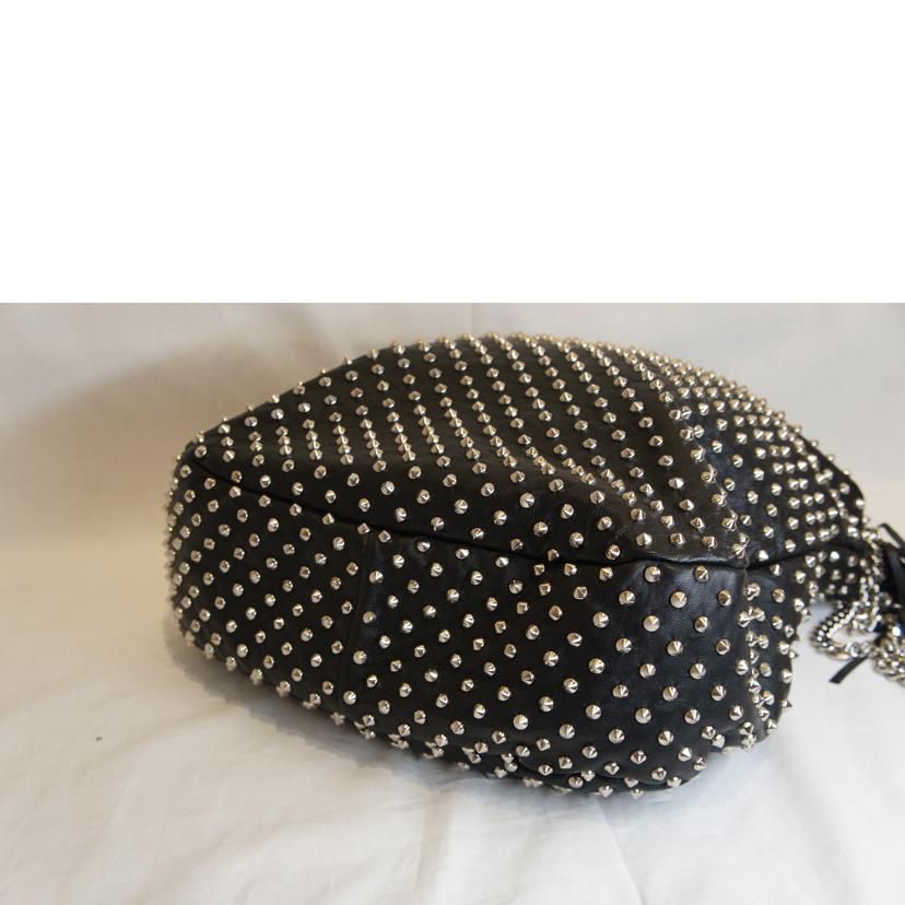 Ｌｏｕｂｏｕｔｉｎ ルブタン/ＭＡＲＩＡＮＮＡ　ＲＩＤＥＲ　ＳＰＩＫＥＳ　Ｍフルスタッズワンショルダー/1110666//Aランク/92