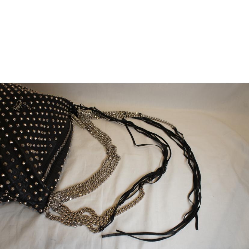 Ｌｏｕｂｏｕｔｉｎ ルブタン/ＭＡＲＩＡＮＮＡ　ＲＩＤＥＲ　ＳＰＩＫＥＳ　Ｍフルスタッズワンショルダー/1110666//Aランク/92