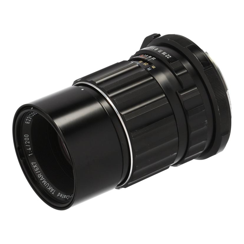 ＰＥＮＴＡＸ ペンタックス/交換レンズ/TAKUMAR/6×7 200mm F4//6231200/Bランク/82
