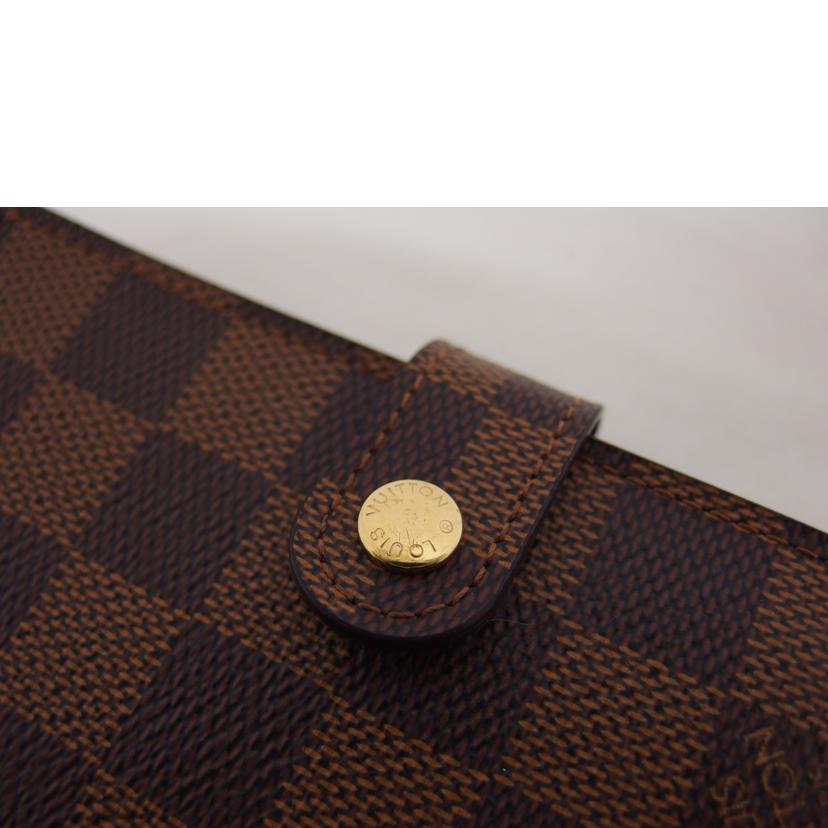 ＬＶ ルイ・ヴィトン 手帳カバー /アジェンダＰＭ／ダミエ／エベヌ/R20700//CA0***/Aランク/04