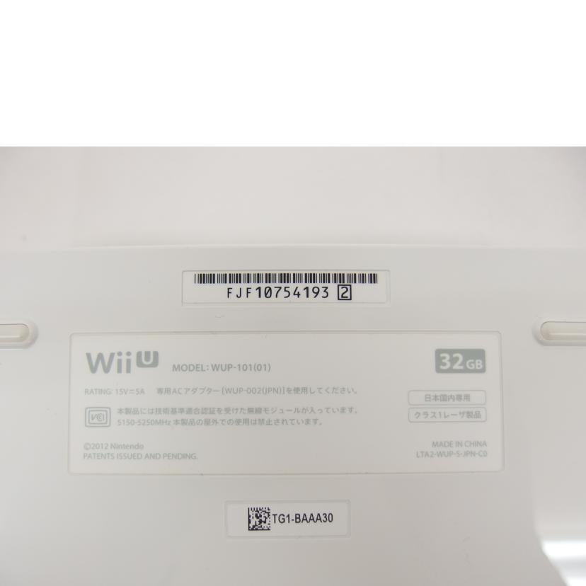 ＮＩＮＴＥＮＤＯ 任天堂/ＷｉｉＵ/WUP-101//FJF107541932/Cランク/04