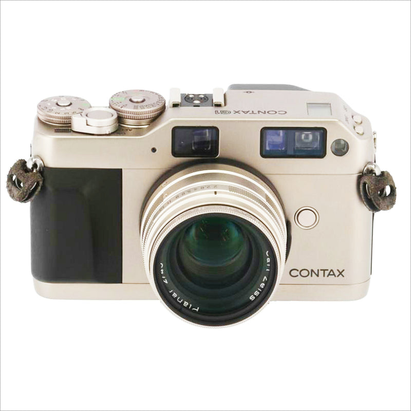 <br>CONTAX　コンタックス/フィルムカメラ/G1+Planar　45mm　F2/G1+Planar 45mm F2/084869/デジタル一眼/Bランク/77