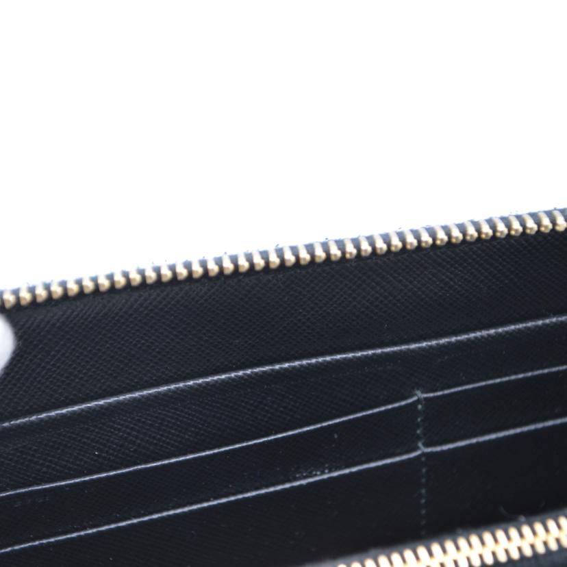 ＰＲＡＤＡ プラダ/サフィアーノラウンドファスナー長財布／ネロ/1ML506//221/ABランク/89