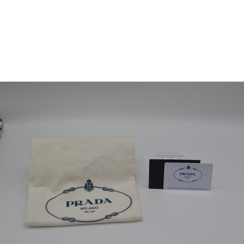 ＰＲＡＤＡ プラダ/テスートナイロンナッパレザートート／ネロ/BR4354//207/Aランク/89