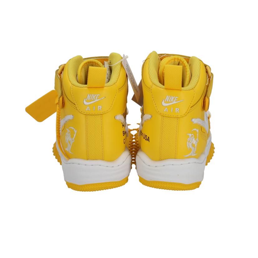 NIKE×Off-White/ＡＩＲ　ＦＯＲＣＥ１　ＭＩＤ　ＳＰ　ＬＴＨＲ/DR0500 101//Aランク/77