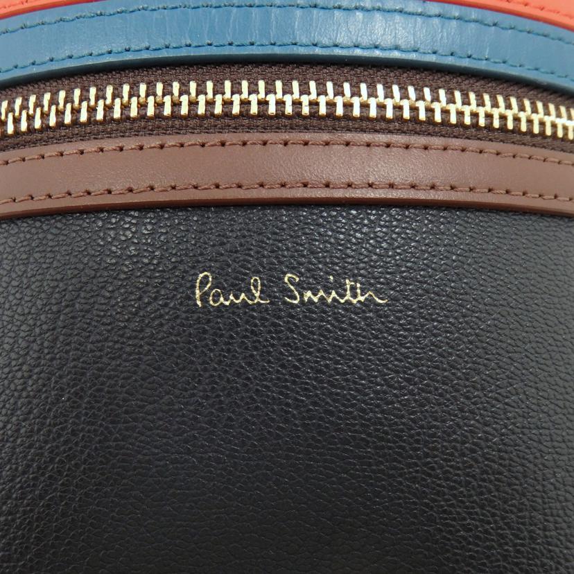 Ｐａｕｌ　Ｓｍｉｔｈ ポールスミス/シグネチャージップストライプ・ボディバッグ//Aランク/77