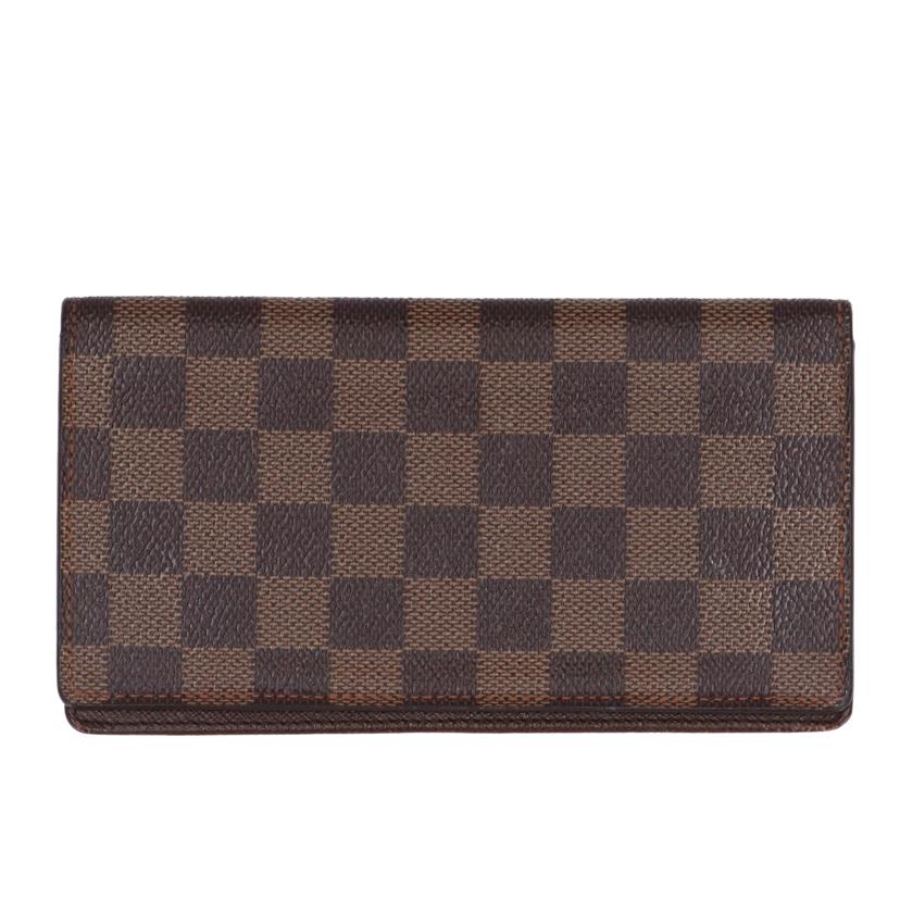 ＬＯＵＩＳ　ＶＵＩＴＴＯＮ ルイ・ヴィトン/ポルトカルトクレデイ円／ダミエ／エベヌ/N60825//CA0***/Bランク/09