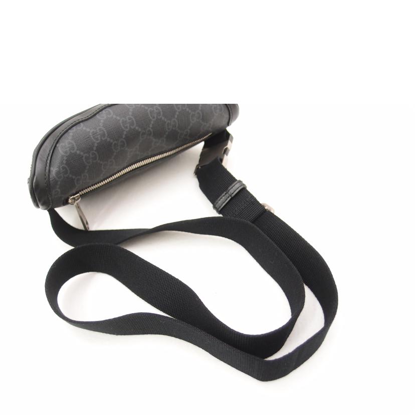 ＧＵＣＣＩ グッチ　インターロッキングG 　ベルトバック　ボディバッグ　黒　プレゼント　メンズ/ＧＧスプリームウエストバッグ／ブラック/682933//486***/SAランク/69