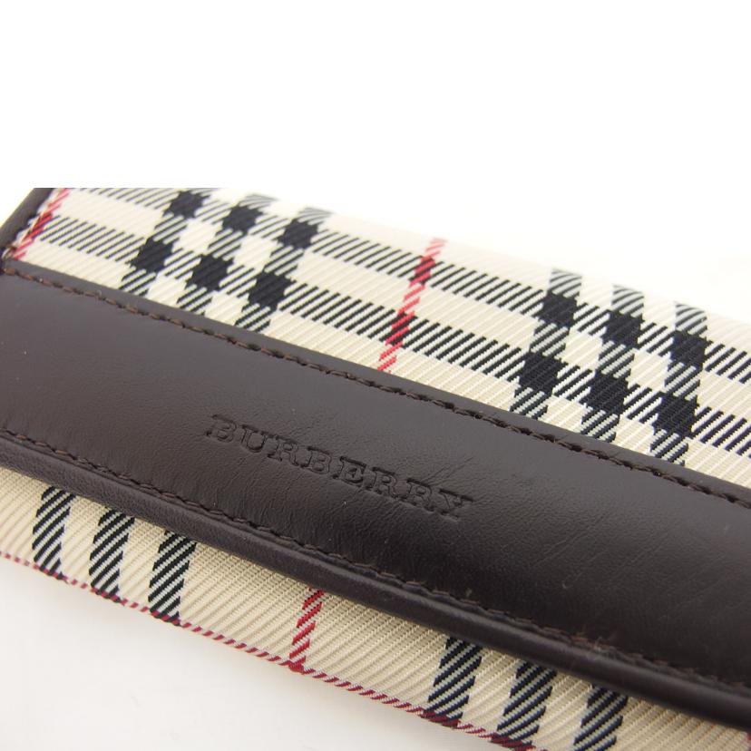 ＢＵＲＢＥＲＲＹ バーバリー/ノバチェック柄／５連キーケース／ベージュ//ABランク/04