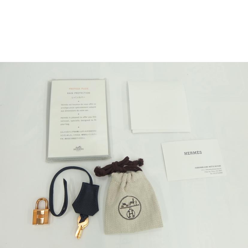 ＨＥＲＭＥＳ ｴﾙﾒｽ/　バーキン３０／トゴ／ネイビー/D刻印2019年製//DMS496/Aランク/82