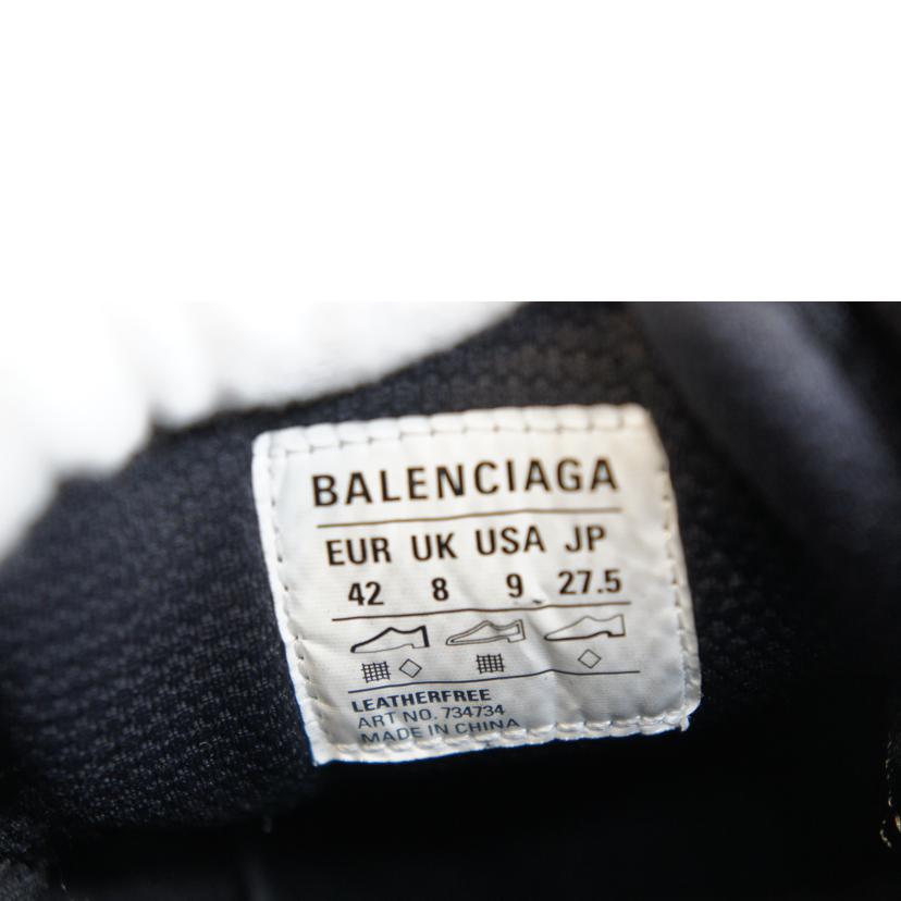 ＢＡＬＥＮＣＩＡＧＡ バレンシアガ/３ＸＬハイテクスニーカーブラック/734734//ABランク/92
