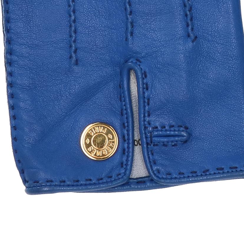 ＨＥＲＭＥＳ エルメス/セリエボタンレザーグローブ//Aランク/09