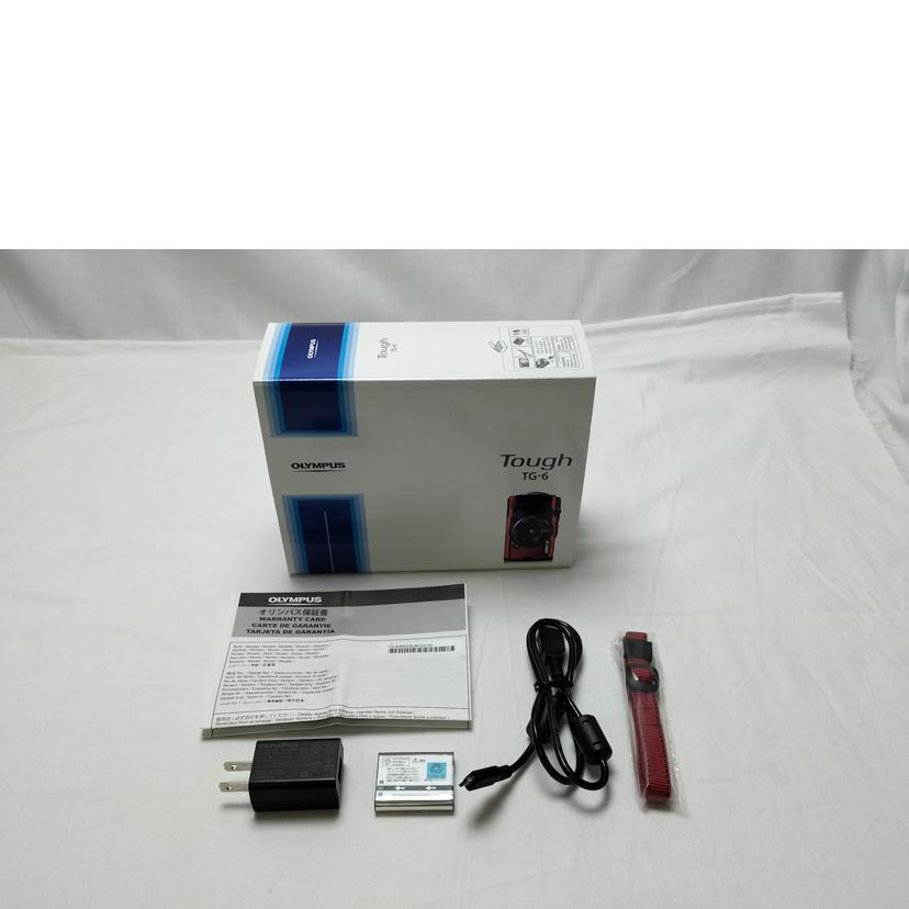ＯＬＹＭＰＵＳ オリンパス/防水コンパクトデジタルカメラ/Tough TG-6//BJ6C33143/ABランク/52