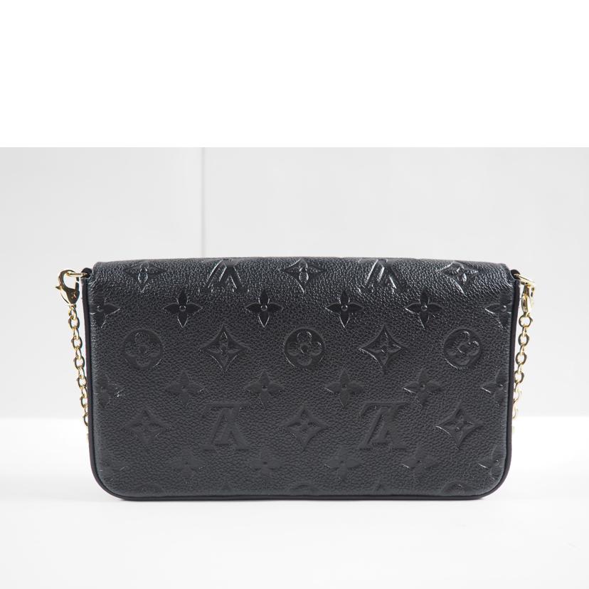 ＬＯＵＩＳ　ＶＵＩＴＴＯＮ ルイヴィトン/ポシェット・フェリシー／アンブラント／ノワール/M64064//Aランク/79