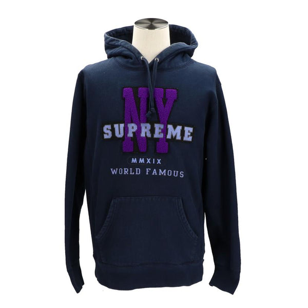 Ｓｕｐｒｅｍｅ シュプリーム/１９ＡＷ ＮＹ Ｈｏｏｄｅｄ Ｓｗｅａｔｓｈｉｒｔ//Bランク/77