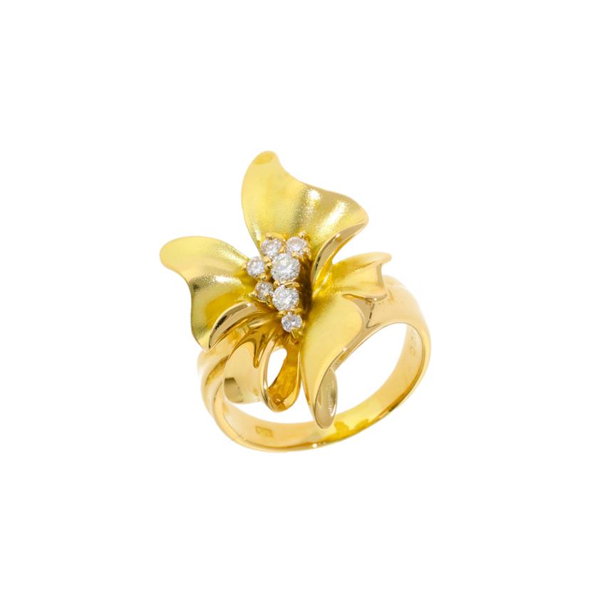 /　Ｋ１８ダイヤリング０．２３ｃｔ//ABランク/75