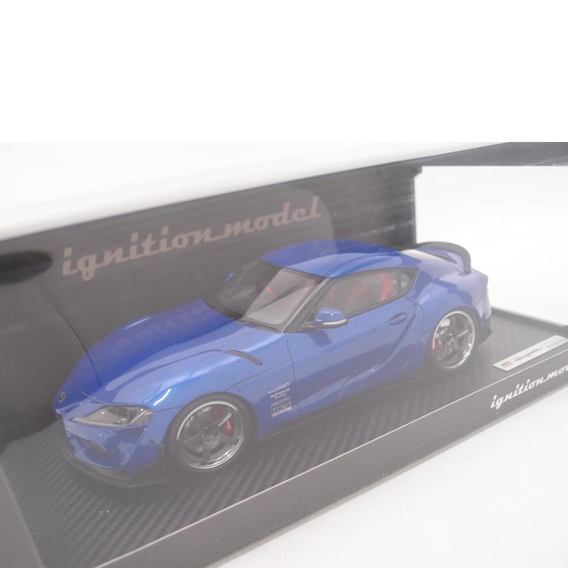 イグニッションモデル ignition model/１／１８　ＧＲ　Ｓｕｐｒａ　ＲＺ　Ａ９０（ブルーメタリック）/IG2210//Aランク/69