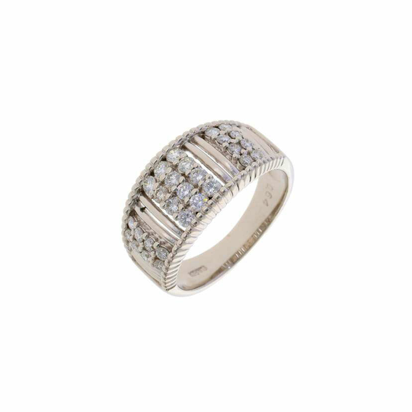 /　Ｋ１８ＷＧダイヤリング０．６４ｃｔ//Aランク/75