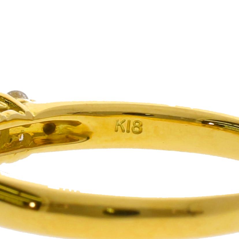 /Ｋ１８ダイヤリング０．７２ｃｔ／＃１５//Aランク/75