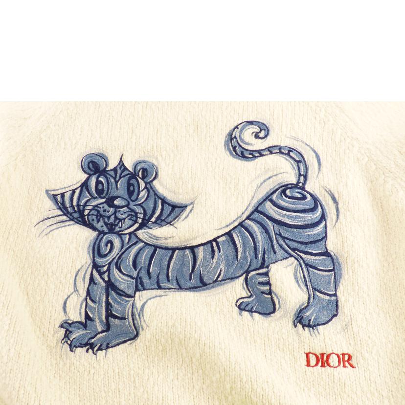 Ｃｈｒｉｓｔｉａｎ　Ｄｉｏｒ クリスチャンディオール/ＤＩＯＲ　ＡＮＤ　ＫＥＮＮＹ　ＳＣＨＡＲＦ　タイガー刺繍　セーター/213M654AT338//ｻｲｽﾞM/Bランク/64