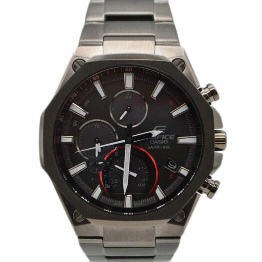 ＣＡＳＩＯ カシオ/ＥＤＩＦＩＣＥクロノグラフソーラークォーツ／Ｂｌｕｅｔｏｏｈ/EQB-1100YDC//006A234A/Aランク/89