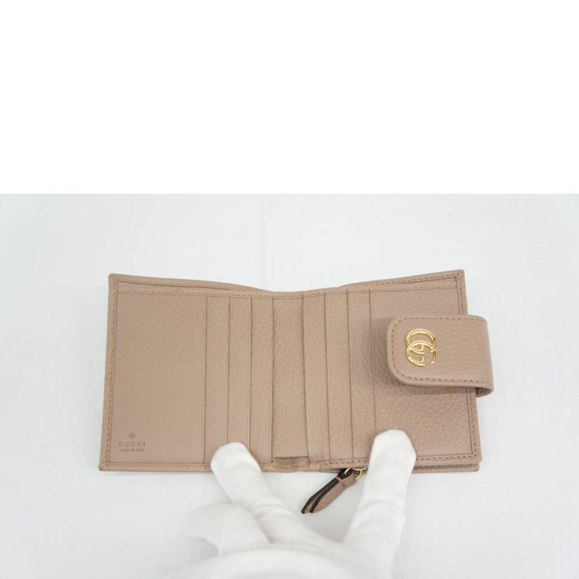 ＧＵＣＣＩ グッチ/ＧＧマーモント二つ折り財布/523193//114*/ABランク/05