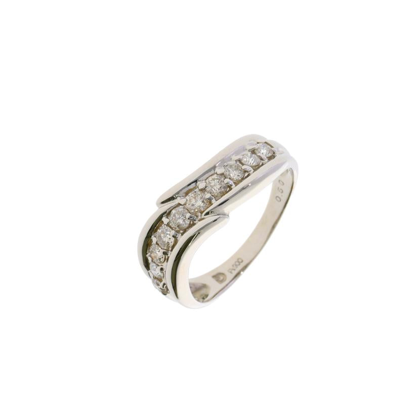 /　Ｐｔ９００ダイヤリング０．５０ｃｔ//Aランク/75