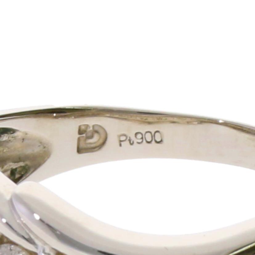 /　Ｐｔ９００ダイヤリング０．５０ｃｔ//Aランク/75