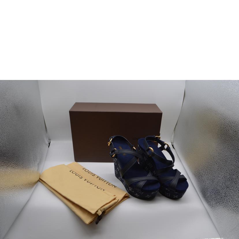ＬＶ ルイヴィトン../モノグラムデニムブルーサンダル／２３．５ｃｍ//TC1113/ABランク/89