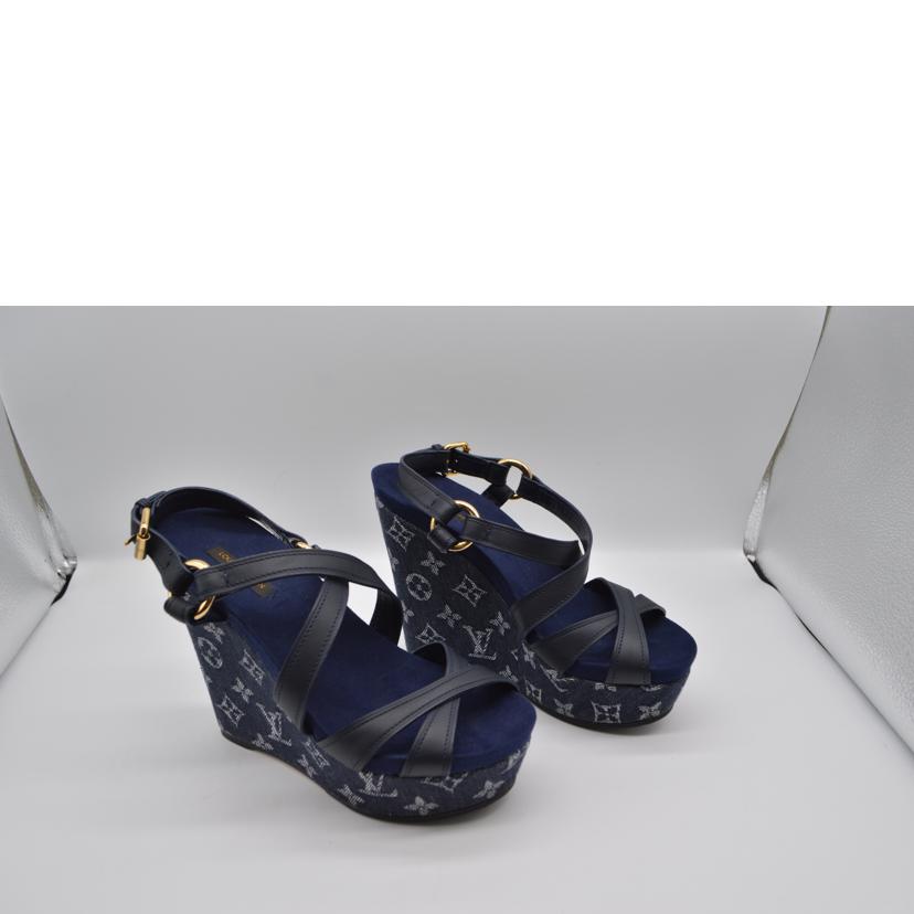 ＬＶ ルイヴィトン../モノグラムデニムブルーサンダル／２３．５ｃｍ//TC1113/ABランク/89