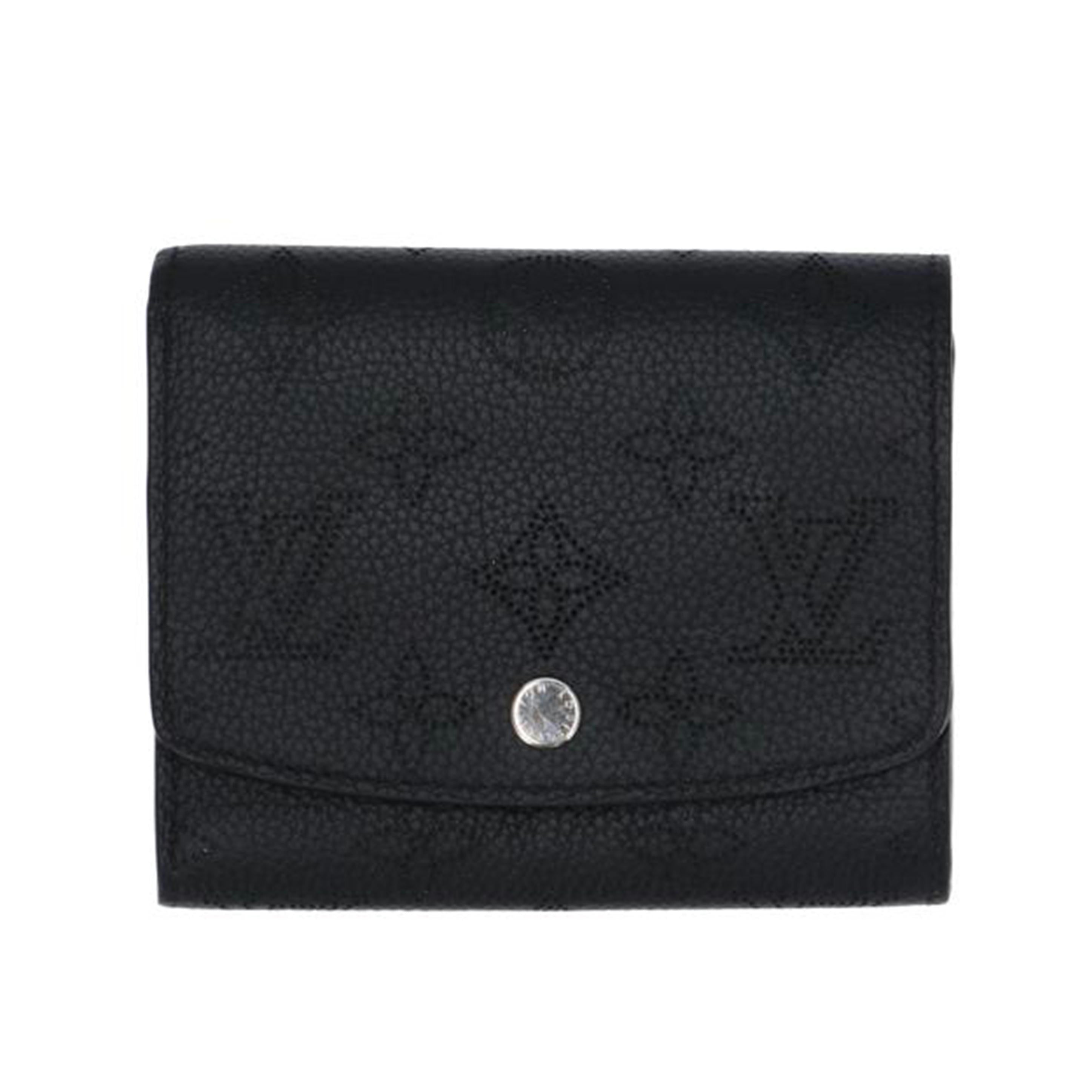 ＬＯＵＩＳ　ＶＵＩＴＴＯＮ ルイヴィトン/ポルトフォイユ・イリスコンパクト／黒/M62540//ICﾀｸﾞ/Aランク/75