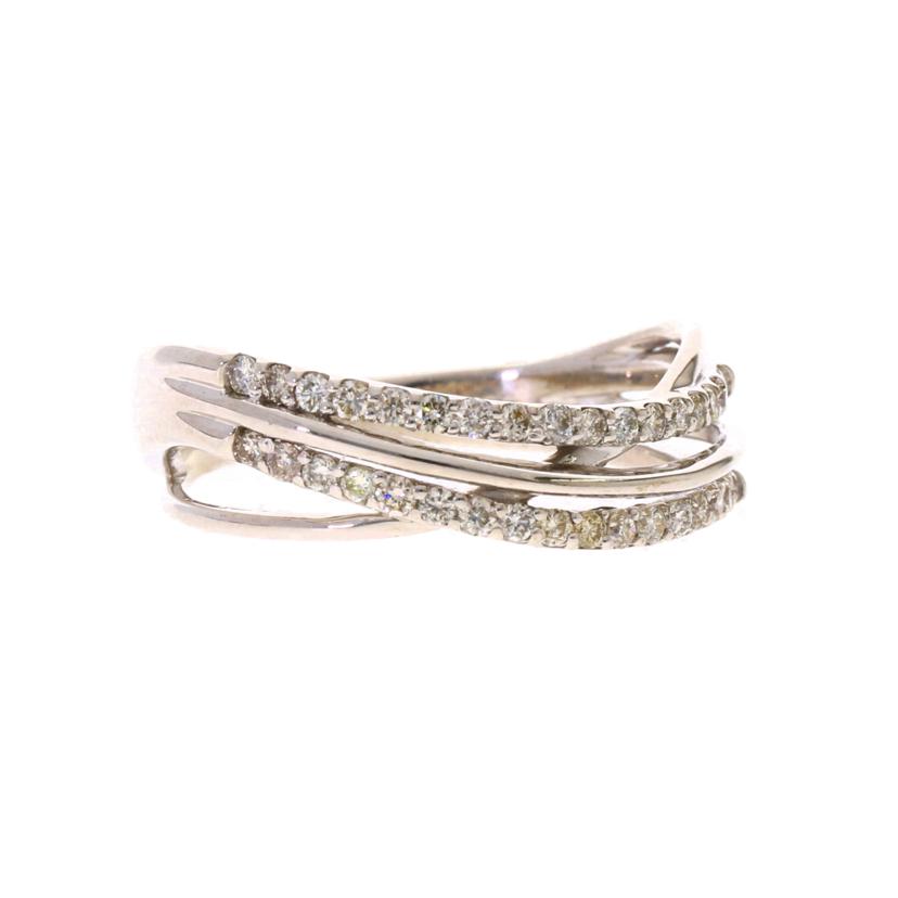 /　Ｋ１８ＷＧダイヤリング０．３３ｃｔ//Aランク/75