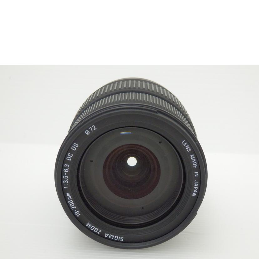 ＳＩＧＭＡ SIGMA/１８－２００ｍｍ望遠ズームレンズ/18-200mm3.5-6.3//1167994/Bランク/88