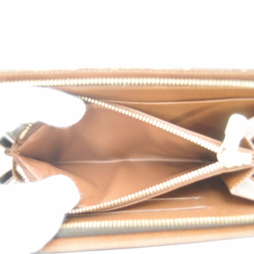 ＬＯＵＩＳ　ＶＵＩＴＴＯＮ ルイヴィトン　ビトン　ラウンドファスナー長財布　茶　ブラウン　メンズ　レディース/ポルトモネ・ジップ／モノグラム/M61727//TH0***/ABランク/69